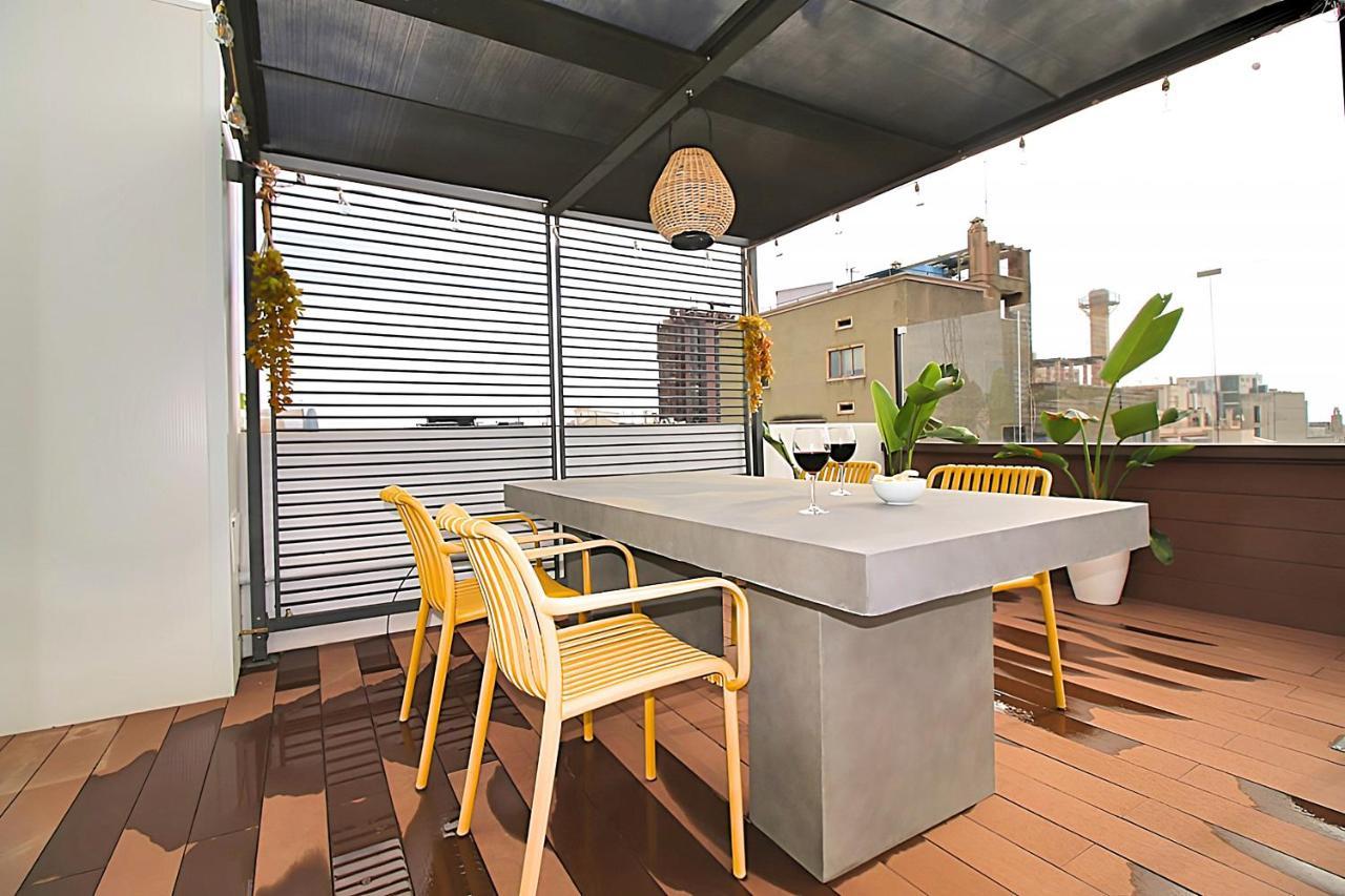 Incredible Penthouse With Jacuzzi In The Center, Unique In The Area Leilighet Barcelona Eksteriør bilde